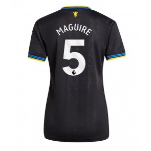 Manchester United Harry Maguire #5 Tredjetrøje Dame 2025-26 Kortærmet